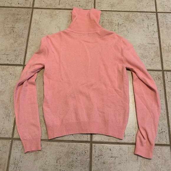 Vintage 90s/00s Moda International Pink Turtleneck Sweater Size Small/Medium - Picture 6 of 7